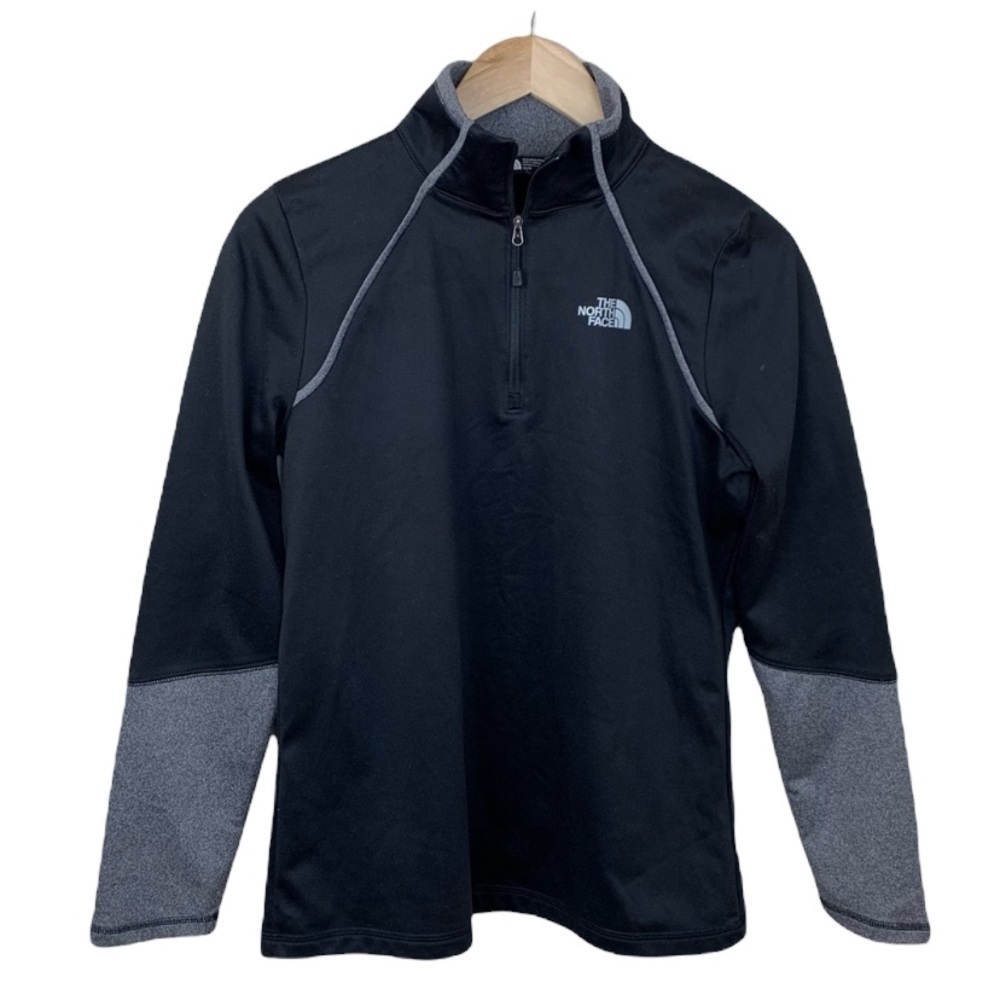 The North Face black Gray Quarter Zip B2
